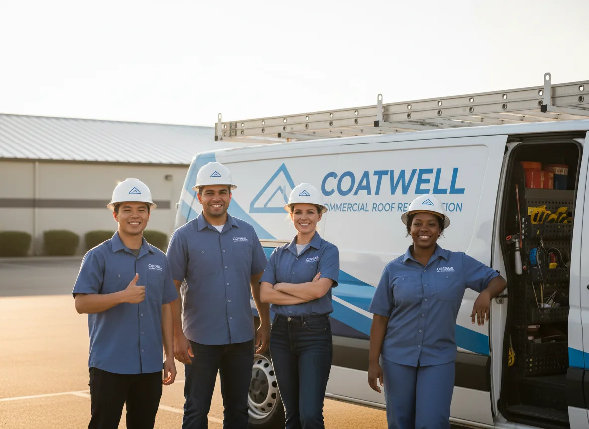 Commercial roof coating company in Mount Pleasant, TN
